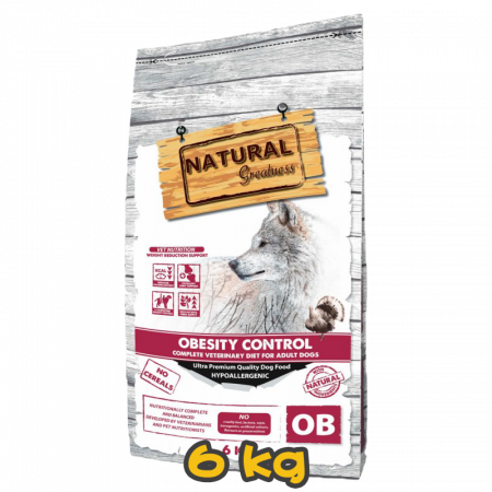 [NATURAL Greatness] 犬用 天然處方無穀物體重控制狗乾糧 Obesity Control recipe 6kg 