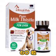 [Royal Pets] 犬用 純正奶薊素配方軟膠囊 Pure Milk Thistle-60粒