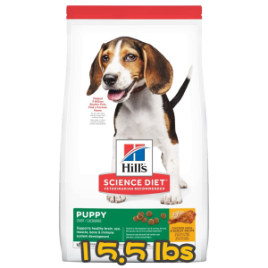 [Hill's 希爾思] 犬用 Science Diet® PUPPY <1 CHICKEN MEAL & BARLEY RECIPE 1歲或以下幼犬乾糧 15.5lbs (雞肉&大麥味) (標準粒)