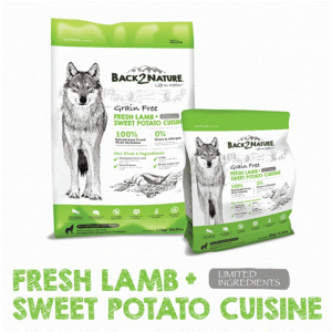 [BACK2NATURE] 犬用 無穀物鮮羊肉甘薯全犬糧 Fresh Lamb & Sweet Potato Cuisine Dog Dry Food 1.8kg