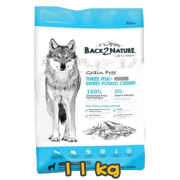 [BACK2NATURE] 犬用 無穀物3魚(鱈,青鱈,鰈魚)甘薯全犬糧 Three Fish & Sweet Potato Cuisine Dog Dry Food 11kg