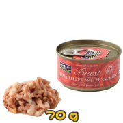 [清貨] [FISH4CATS] 貓用 三文魚及吞拿魚柳主食罐配方全貓罐頭 Finest Tuna Fillet with Salmon 70g 