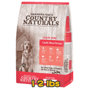 [COUNTRY NATURALS] 犬用 無穀物羊肉防敏精簡配方全犬乾糧 Grain Free Lamb & Lamb Meal Recipe 12lbs