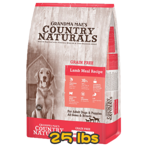 [COUNTRY NATURALS] 犬用 無穀物羊肉防敏精簡配方全犬乾糧 Grain Free Lamb & Lamb Meal Recipe 25lbs