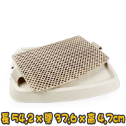 [IRIS] (NO-550) 貓用隔砂腳墊 Paw Cleaning Litter Mat(粉紅色/粉藍色/茶色)