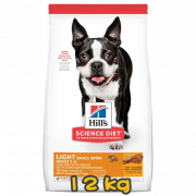 [Hill's 希爾思] 犬用 Science Diet® ADULT 1-6 LIGHT SMALL BITES CHICKEN MEAL & BARLEY RECIPE 1至6歲減肥成犬乾糧 12kg (雞肉&大麥味) (細粒)