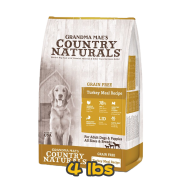 [COUNTRY NATURALS] 犬用 無穀物火雞防敏精簡配方全犬乾糧 Grain Free Turkey Meal Recipe 4lbs