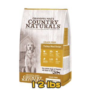 [COUNTRY NATURALS] 犬用 無穀物火雞防敏精簡配方全犬乾糧 Grain Free Turkey Meal Recipe 12lbs