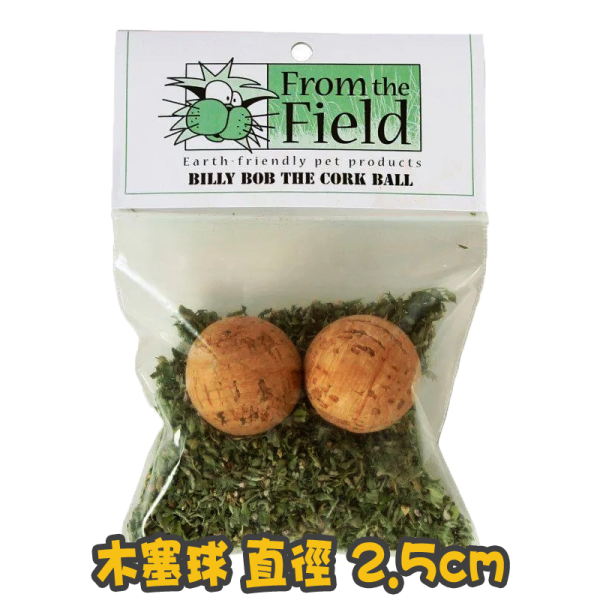 [From the Field] 貓草軟木塞球 Billy Bob The Cork Ball