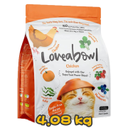 [Loveabowl] 貓用 無穀物走地雞肉配方全貓乾糧 Grain Free Chicken Recipe 4.08kg