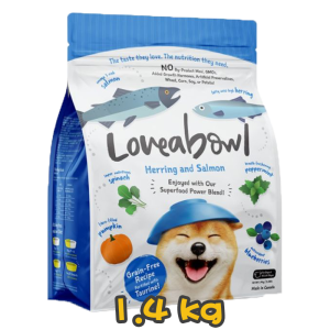 [Loveabowl] 犬用 無穀物希靈魚三文魚海洋配方全犬乾糧 Grain Free Herring & Salmon Recipe 1.4kg