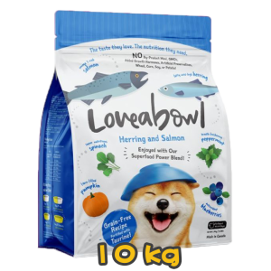 [Loveabowl] 犬用 無穀物希靈魚三文魚海洋配方全犬乾糧 Grain Free Herring & Salmon Recipe 10kg