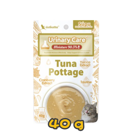 [Astkatta] 貓用 補水系列吞拿魚泌尿保健配方成貓濕糧 Tuna Pottage Urinary Care Cat Wet Food -40g