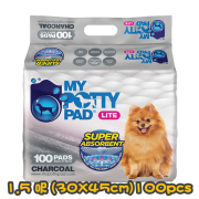 [My Potty Pad Lite] 經濟裝-殿堂吸薄型活性炭寵物尿墊-1.5呎/2呎/3呎