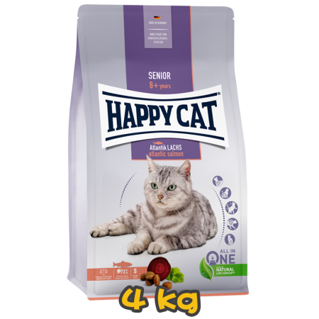 [HAPPY CAT] 貓用 高齡貓配方老貓乾糧 Supreme Adult Best Age 8+ Senior 4kg