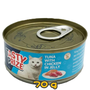 [Tasty Prize 滋味賞] 貓用 吞拿魚雞肉果凍配方 全貓濕糧 Tuna With Chicken Jelly 70g