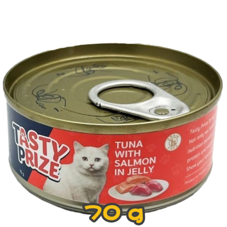 [Tasty Prize 滋味賞] 貓用 吞拿魚三文魚果凍配方 全貓濕糧 Tuna With Salmon Jelly 70g