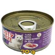 [Tasty Prize 滋味賞] 貓用 吞拿魚鰹魚乾果凍配方 全貓濕糧 Tuna With Dried Bonita Jelly 70g