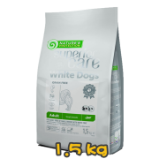 [NATURE'S PROTECTION 保然] 犬用 SUPERIOR CARE White Dogs GRAIN FREE Insect Small Breed 一歲或以上去淚痕美毛配方小型成犬乾糧 1.5kg (低敏昆蟲蛋白) (無穀物)