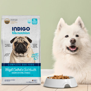 [INDIGO] 犬用 天然有機體重控制及益生菌腸道保護配方全犬糧 Weight Control & Gut Health For Dog 6kg (400g x15包) 