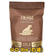 [FROMM 福摩] 犬用 GOLD Weight Management 金裝雞火雞魚蔬菜低脂/體重控制配方狗乾糧 40lbs (白袋)