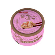 [PETLINE 懷石] 貓用 懷石絕品 白肉吞拿魚蟹柳棒配方貓濕糧 White meat tuna & Crab meat stick Cat Wet Food -80g