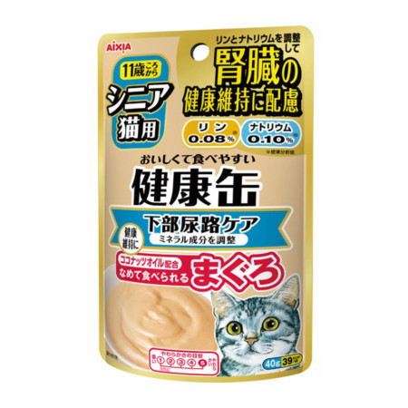 [AXIXA] 貓用 腎臟健康餐包 老年護理防尿石 老貓濕糧 Senior Urinary Care Pouch Cat Food 40g