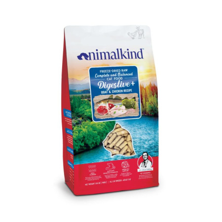 [Animalkind] 貓用 凍乾生肉山羊和雞肉貓糧 Digestive+ Goat & Chicken Recipe -100g