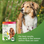 [Beaphar威霸] 犬用 VETO Pure 回歸自然防蚊,蜱,虱3合1頸帶( 有效期3個月) VETO Pure Flea & Tick collar for Dogs