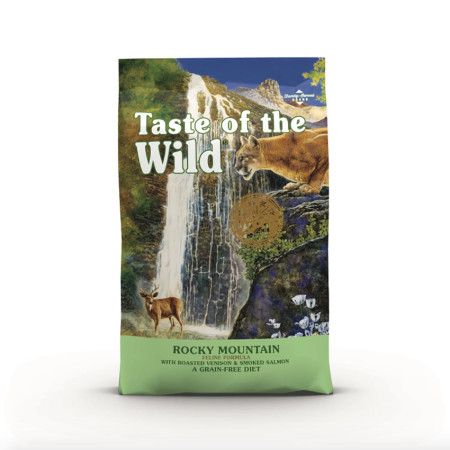 [Taste Of The Wild] 貓用 無穀物鹿肉+煙燻三文魚全貓糧 Rocky Mountain Formula with Roasted Venison & Smoked Slamon Recipe -6.6kg