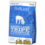 [PetKind] 犬用無穀物羊草胃及火雞肉配方狗乾糧 GREEN LAMB TRIPE FORMULA 14lbs