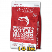 [PetKind] 犬用 無穀物羊草胃及野生三文魚配方狗乾糧 GREEN TRIPE & WILD SALMON FORMULA 14lbs