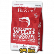 [PetKind] 犬用 無穀物羊草胃及野生三文魚配方狗乾糧 GREEN TRIPE & WILD SALMON FORMULA 25lbs