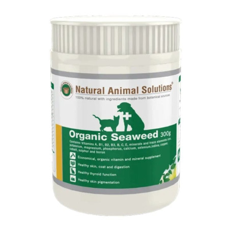 [Natural Animal Solutions] 犬貓用 有機特濃海藻粉 Organic Seaweed 300g