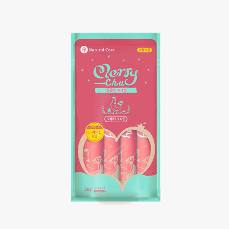 [Natural Core] 貓用 Merry Chu 雞肉唧唧醬全貓小食 4 x 14g