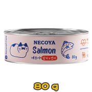 [Natural Core Necoya] 貓用 高水份系列 吞拿魚三文魚全貓濕糧 Tuna + Salmon Topping 80g