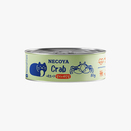 [Natural Core Necoya] 貓用 高水份系列 吞拿魚蟹全貓濕糧 Tuna + Crab Topping 80g