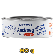 [Natural Core Necoya] 貓用 高水份系列 吞拿魚鯷魚全貓濕糧 Tuna + Anchovy Topping 80g