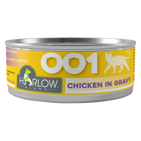 [HARLOW BLEND] 貓用 無穀物主食罐 雞肉高湯全貓濕糧 Chicken In Gravy Adult Cat Wet Food 80g