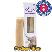 [PURE!] 喜馬拉雅山有機犛牛芝士骨狗小食 Himalayan Yak Dog Chews (Medium Size)