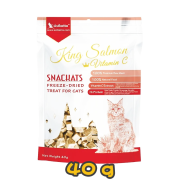 [Astkatta] 貓用 凍乾脫水野生三文魚+維他命C貓小食 Freeze-Dried King Salmon + Vitamin C Cat Snack 40g