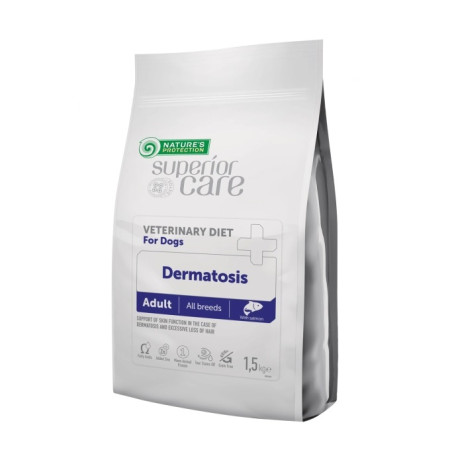 [NATURE'S PROTECTION 保然] 犬用 SUPERIOR CARE VETERINARY DIET Dermatosis 皮毛護理三文魚配方成犬乾糧 1.5kg