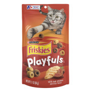 [清貨] [Friskies] PlayFuls雞肉雞肝味鬆脆粒貓小食 Real Chicken and Liver Flavor Cat Treats -2.1oz