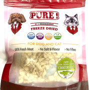 [PURE!] 凍乾100%脫水純鱷魚粒貓狗小食 Freeze Dried Crocodile Dog & Cat Treats -150g (50gx3)