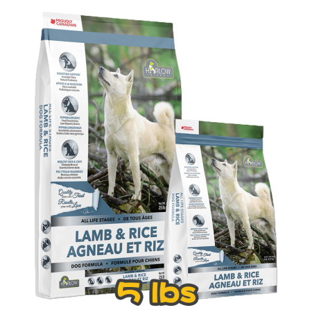[HARLOW BLEND] 犬用 羊肉、糙米、三文魚全犬乾糧 Lamb & Rice 25lbs
