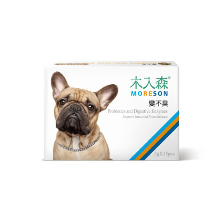 [木入森 MORESON] 犬用 變不臭 Probiotics & Digestive Enzymes- 2g x15包