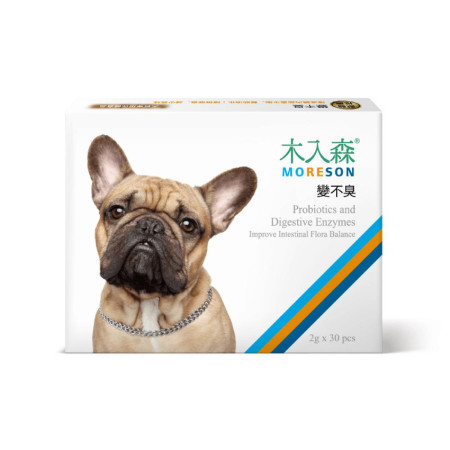 [木入森 MORESON] 犬用 變不臭 Probiotics & Digestive Enzymes- 2g x30包