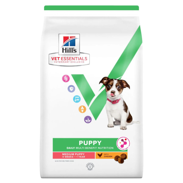 [Hill's 希爾思] 犬用 VetEssentials PUPPY 4 weeks-1year MEDIUM 4週至1歲中型幼犬獸醫保健乾糧 8kg