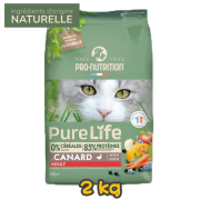 [Pro-nutritio PureLife] 貓用 鴨肉配方成貓乾糧 Adult Duck Cat 2kg