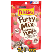 [PartyMix] 三文魚味鬆脆粒貓小食 Natural Yums Salmon Cat Treats -2.1oz